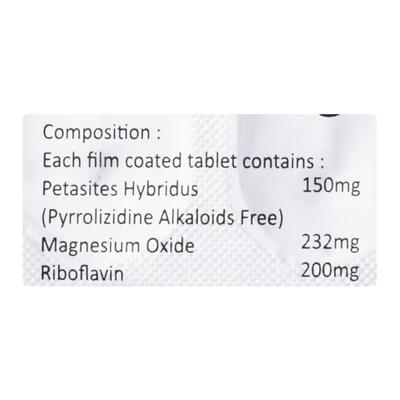 PETASITE 150mg Tablet 10's - Supplements-Sup