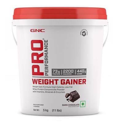 GNC Pro Performance Weight Gainer Powder - Dark Chocolate Flavour 5 kg - Weight Gain