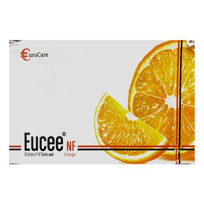 EUCEE NF SUGAR FREE ORANGE FLAVOUR Tablet 15's - Supplements-Vam