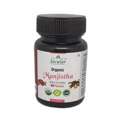 Secular Organic Manjistha Tablet 60's - Pure Herbs