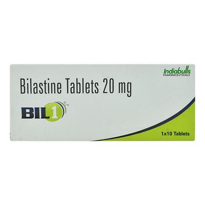 BIL 1 20mg Tablet 10's - Allergies-Ant