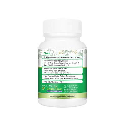 VitaGreen Noni Capsules 60's - Herbal Dietary Supplement