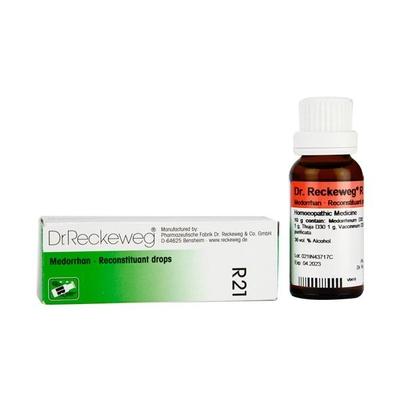 Dr. Reckeweg R21 Medorrhan Reconstituant Drops 22 ml - Homeopathic Drops