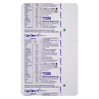 QRAGLOW H Tablet 10's - Supplements-Vam