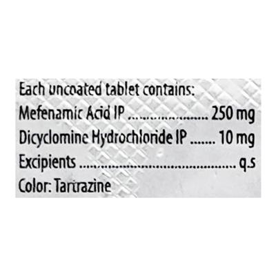 MEFEZY D Tablet 10's - Pain relief-Nsa