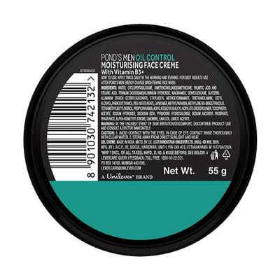 POND'S Men Oil Control Face Creme 55 gm - Face Creams