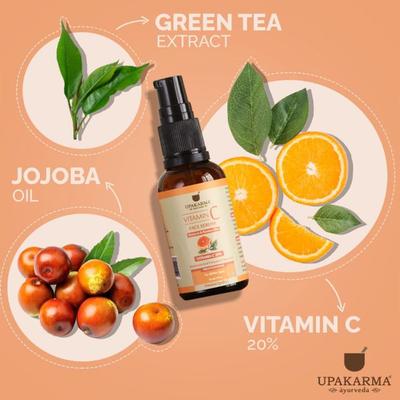 Upakarma Ayurveda Vitamin C Face Serum 30 ml - Personal Care (Ayush)