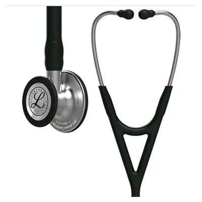3M Littmann Cardiology IV Stethoscope - Standard Finish Chestpiece with Black Tube (27 inch) (6152) - Health Monitoring Devices