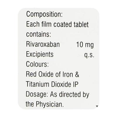EXAFIB 10 Tablet 14's - Blood Clot-Ant