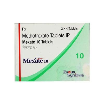 Mexate 10mg Tablet 4'S - Cancer Oncology-Cyt
