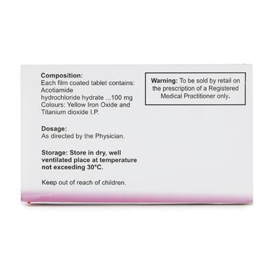 Acosat 100Mg Tablet 15's - Ulcer/Reflux/Flatulence-GIT