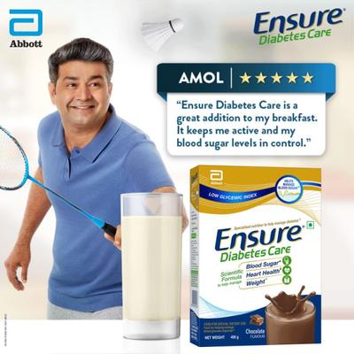 Ensure Diabetes Care Powder - Chocolate (Refill Box) 1 kg - Nutritional Supplement