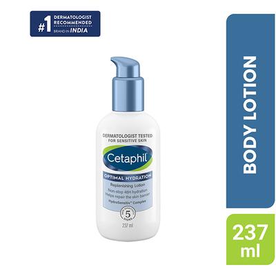 Cetaphil Optimal Hydration Replenishing Body Lotion, Lightweight and Non-Greasy 237 ml - Face Moisturizers