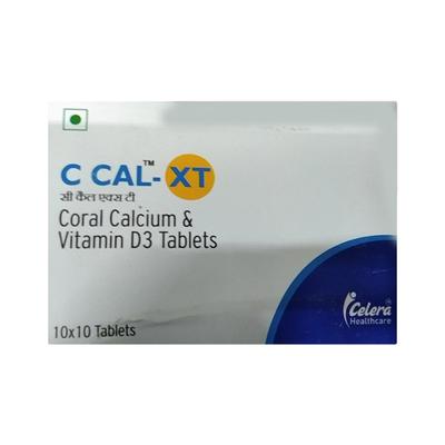 C CAL XT Tablet 10's - Supplements-Cal
