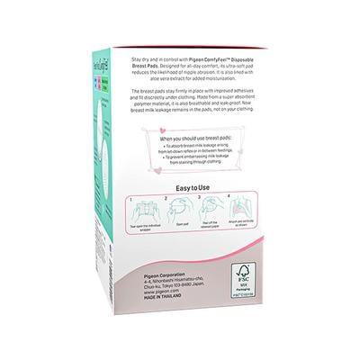 Pigeon Comfy Feel Breast Pads 60's - Breast Pads & Shields