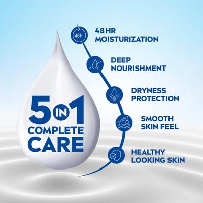 Nivea Body Milk 5 in 1 Complete Care Nourishing Lotion (Dry to Very Dry Skin) 400 ml - Lotions & Creams
