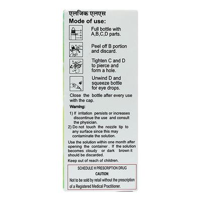 ALGIC LS Eye Drops 5ml - Eye conditions-Oph