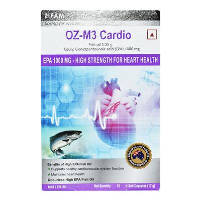 OZ M3 CARDIO Soft Capsule 10's - Supplements-Sup