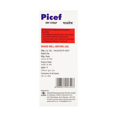 PICEF Dry Syrup 30ml - Bacterial Infections-Cep