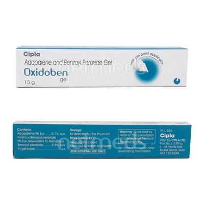Oxidoben Gel(Topical) 15gm - Acne-Acn