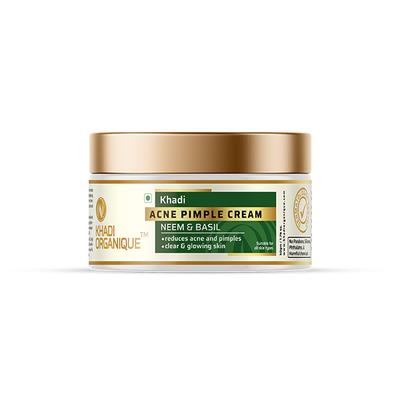 Kadhi Organique Acne Pimple Cream - Neem & Basil 50 gm - Lotions & Creams