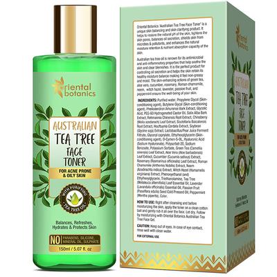 Oriental Botanics Australian Tea Tree Face Toner 150 ml - Toners