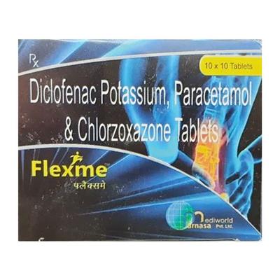 FLEXME Tablet 10's - Muscle Spasm-Mus