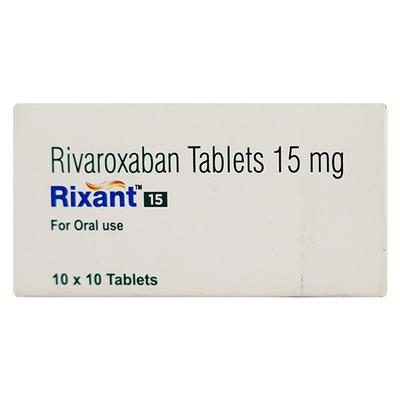 RIXANT 15 Tablet 10's - Blood Clot-Ant