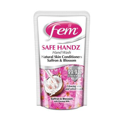 Fem Soft Handz Handwash - Saffron & Blossom 185 ml - Hand Wash & Soaps