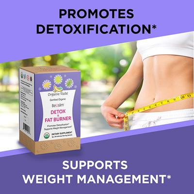 Organic Veda BeUslim Detox & Fat Burner Sachet 28's - Speciality Medicines