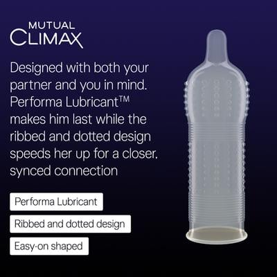 Durex Condoms - Mutual Climax 3's - Plain/Flavoured Condoms