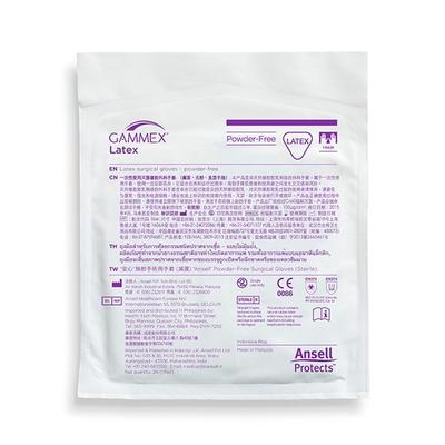 Ansell Gammex Latex Powder Free Surgical Gloves Pair (7) 50's - Surgical Consumable