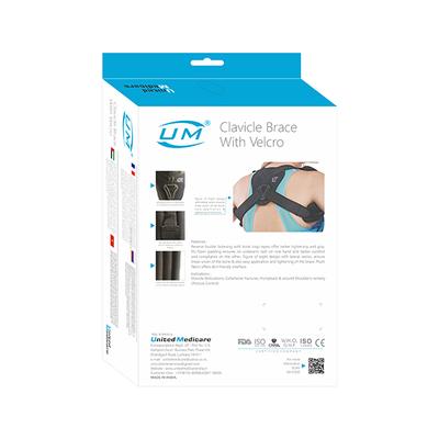 UM Clavicle Brace W/Velcro (C04) (S) - Abdomen/Neck/Arm/Elbow Supports