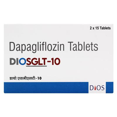 DIOSGLT 10 Tablet 15's - Diabetes-Ant