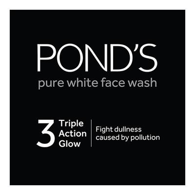 POND'S Pure White Anti Pollution Face Wash 50 gm - Face Wash & Cleansers