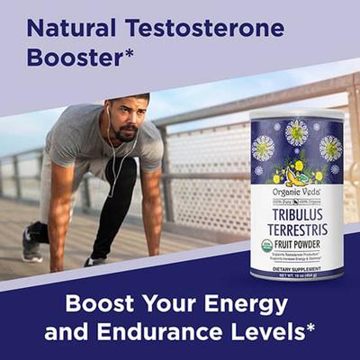 Organic Veda Tribulus Terrestris Fruit Powder 200 gm - Sexual Healthcare