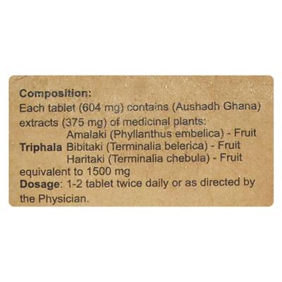 Green Milk Triphala Tablet 60's - Pure Herbs