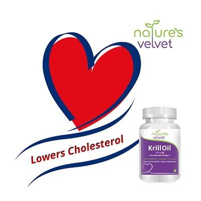 Natures Velvet Krill Oil 500 mg Softgels 60's - Speciality Medicines