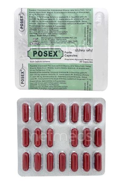 Posex Forte Capsule 20'S - Speciality Medicines