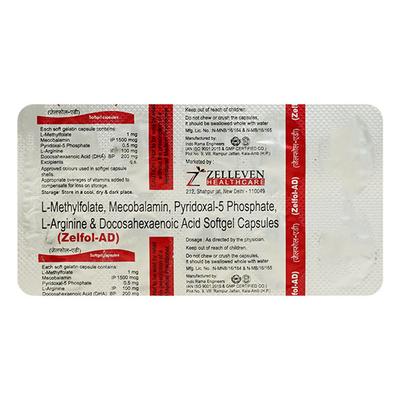 ZELFOL AD Capsule 10's - Supplements-Vam