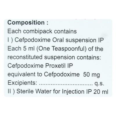 Coxpod 50 Pineapple Flavoured Dry Syrup 30ml - Bacterial Infections-Cep