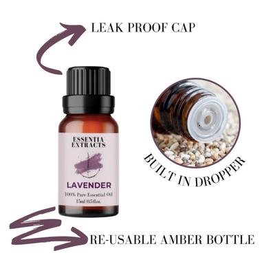 Essentia Extracts Pure Essential Oil - Lavender 15 ml - Essential Oils