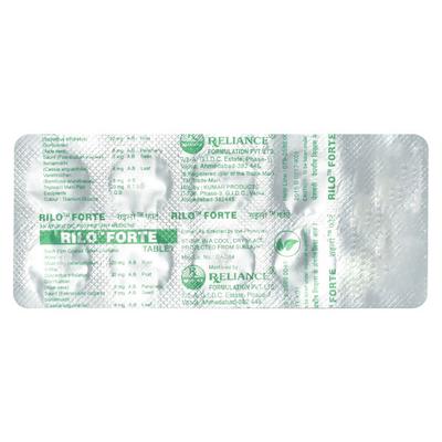RILO FORTE Tablet 10's - Haemorrhoid-Ano