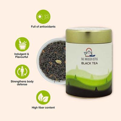 The Infused Kettle Black Tea Leaves 50 gm - Teas