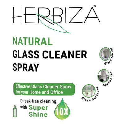 Herbiza Natural Glass Cleaner Spray 200 ml - Others