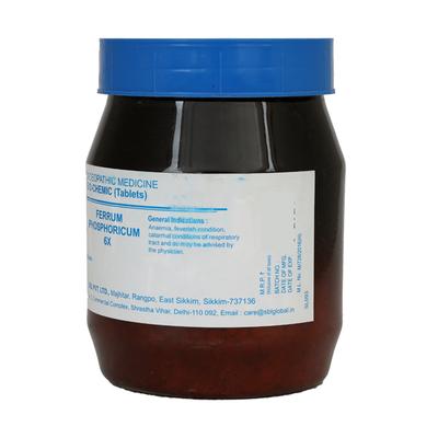 SBL Ferrum Phosphoricum 6X Tablet 450 gm - Triturations (Homeo Tablets)