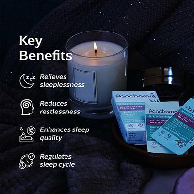 Panchamrit Melting Strips For Sleep - Exotic Berry Flavour 30's - General Health