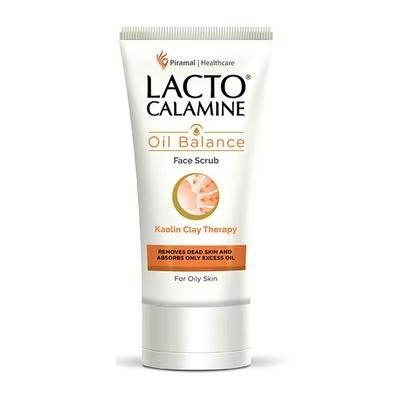 Lacto Calamine Oil Balance Face Scrub 50 gm - Face Scrubs