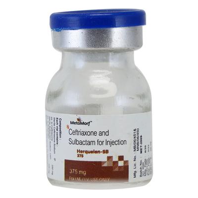 HERQUELEN SB 375 Injection 1's - Bacterial Infections-Cep