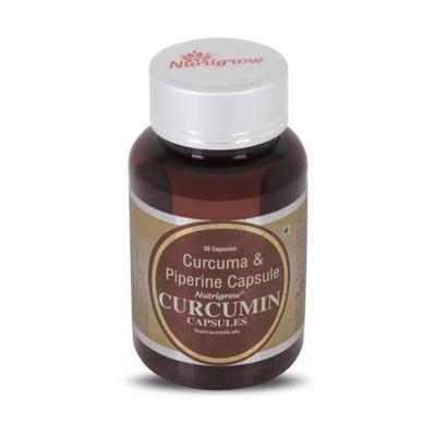Nutrigrow Curcumin Capsule 30's - Herbal Dietary Supplement